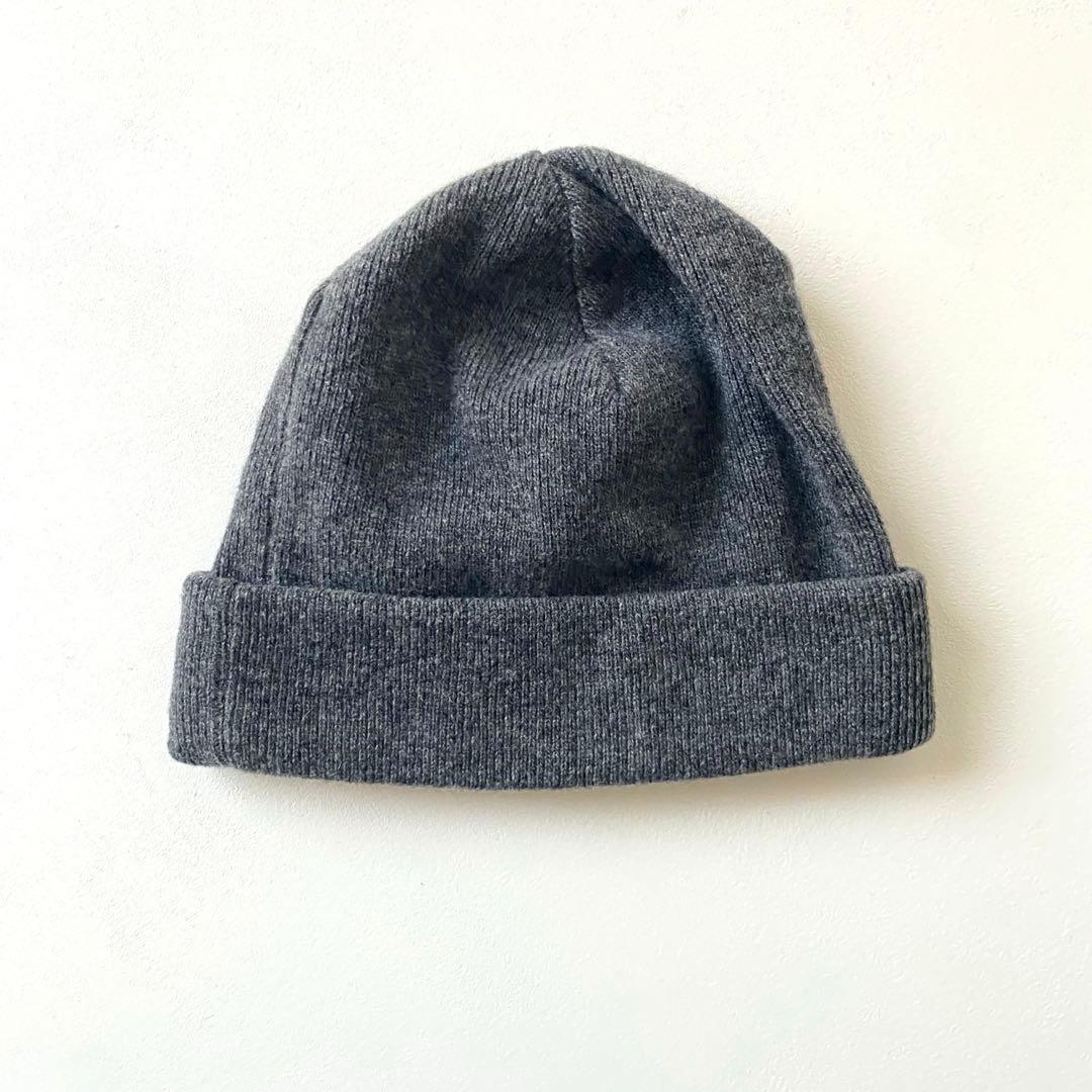 【新品】yohji yamamoto ニット帽　ビーニー　ヨウジヤマモト