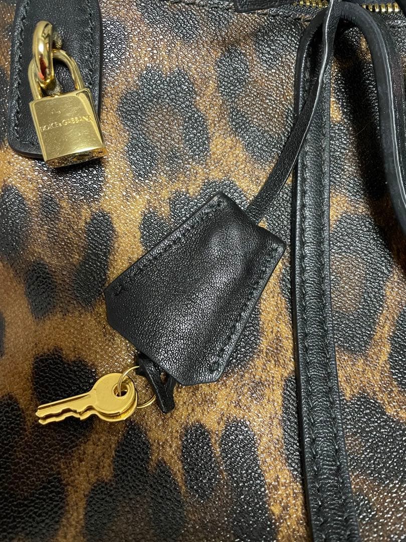 D&G レオパード ヒョウ柄 ハンドバッグ