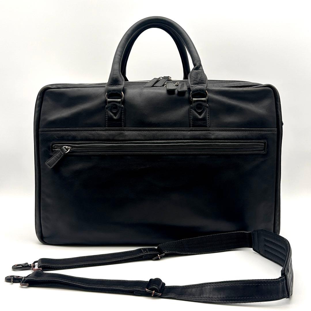 レア美品✨ ポーター 2WAY ビジネスバッグ ショルダーバッグ オールレザー