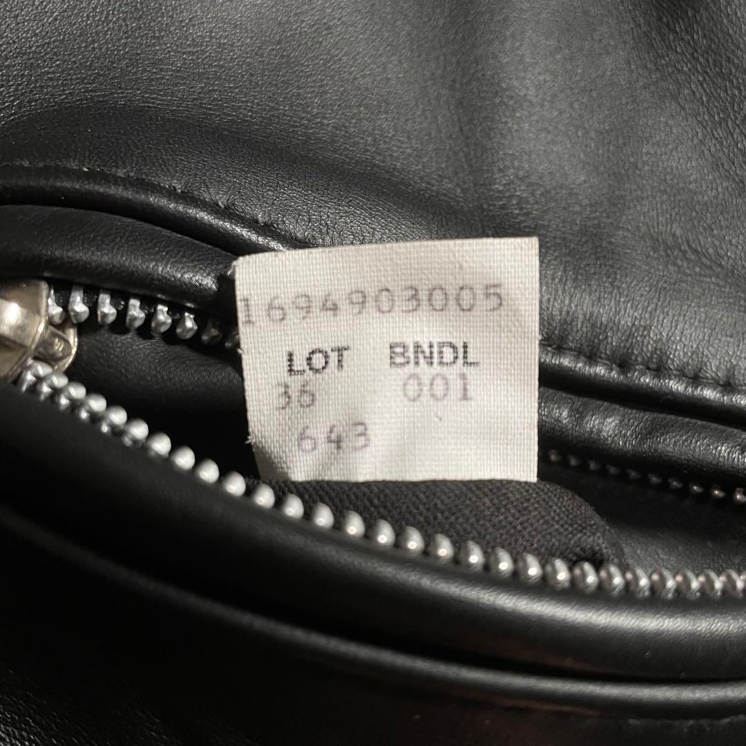 ショット シングルライダースジャケット レザージャケット ライナー付き 643