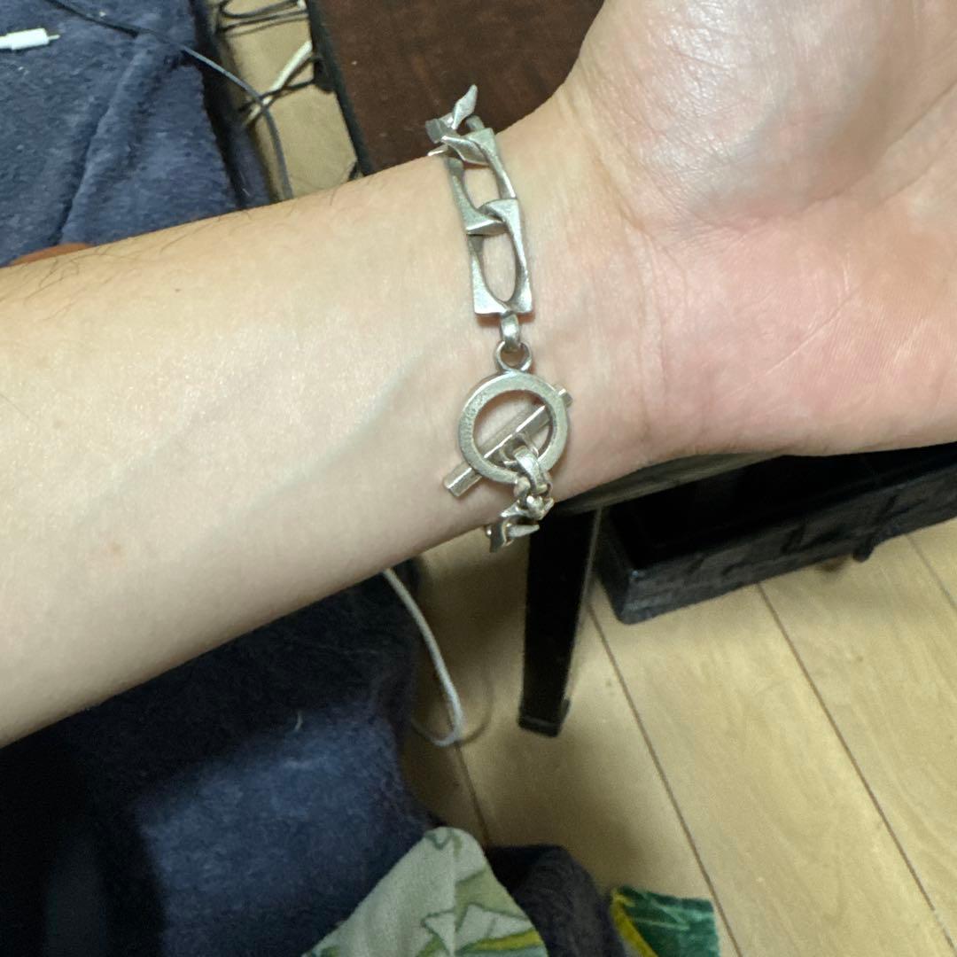 グッチ GUCCI フィガロチェーン ブレスレット SV925