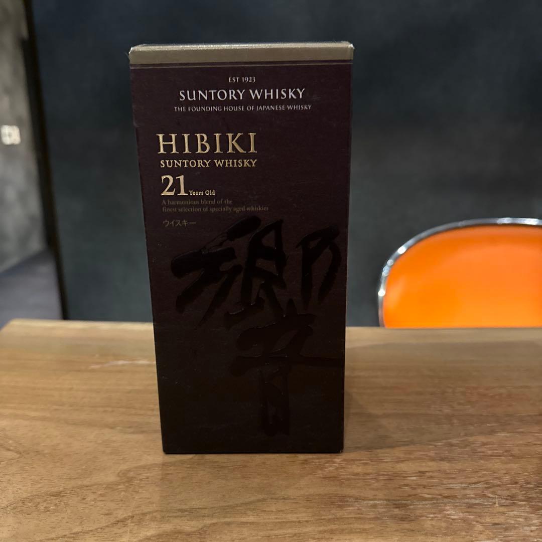 サントリー ウイスキー 響21年 空き瓶700ml