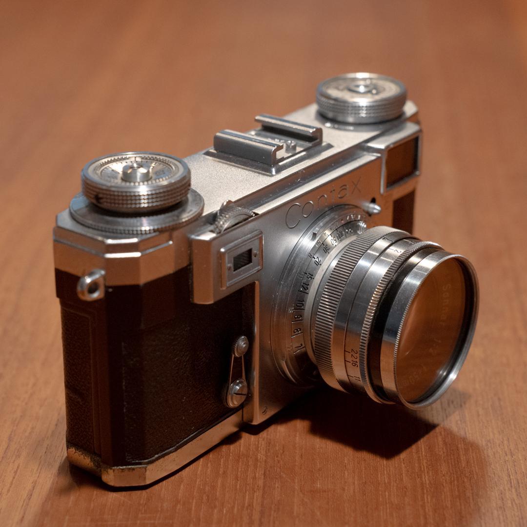 Contax IIa + Zeiss Sonnar 50mm F2｜送料無料
