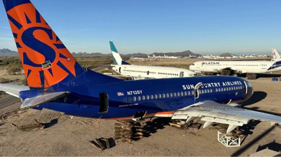 SY サンカントリー航空 Planetags B737