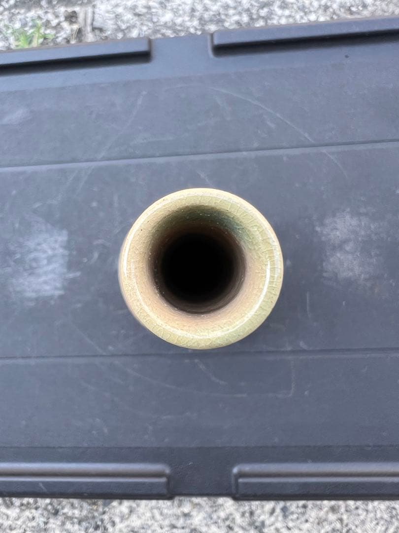 花瓶 花器 一輪挿し 花入 御砂焼 民藝 茶道具 骨董 アンティーク JAPAN