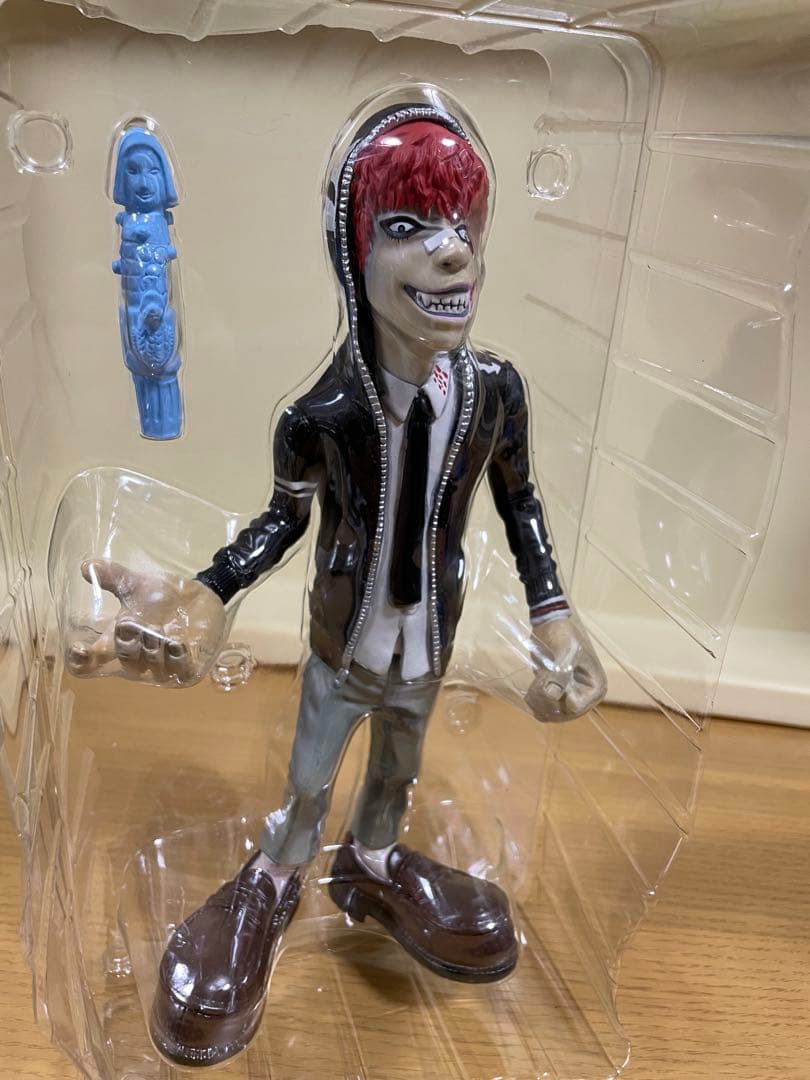 gram限定 ギャングキング　ソフビ　ゾンビくん　青　クローズ