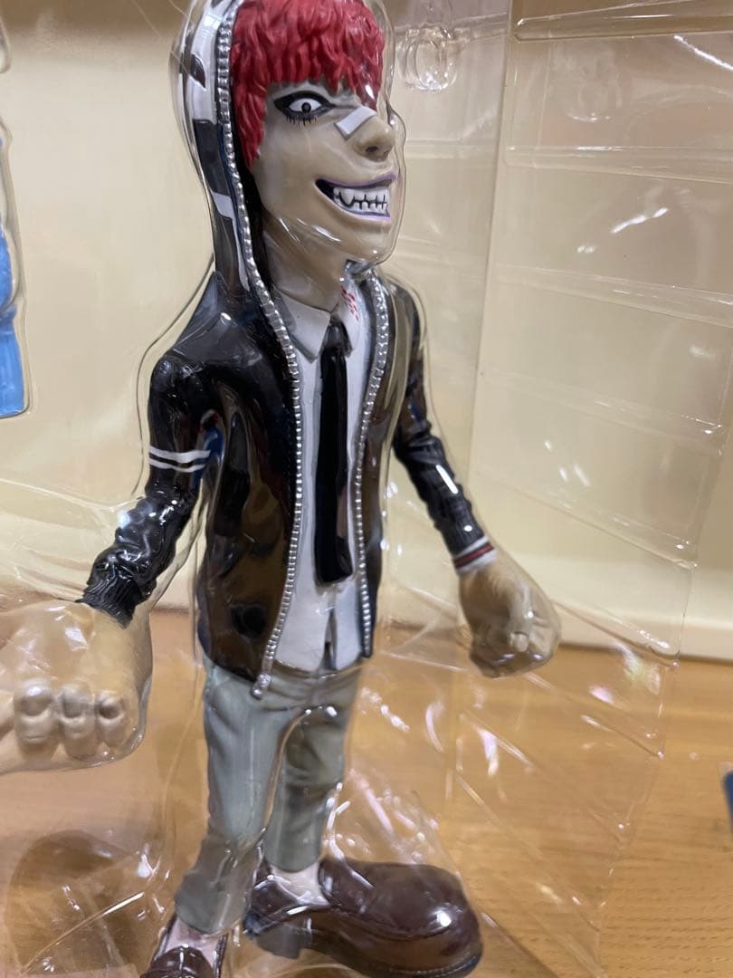 gram限定 ギャングキング　ソフビ　ゾンビくん　青　クローズ