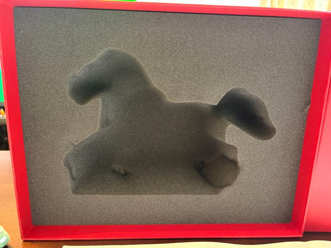 バカラ クリスタルガラス 馬の彫刻