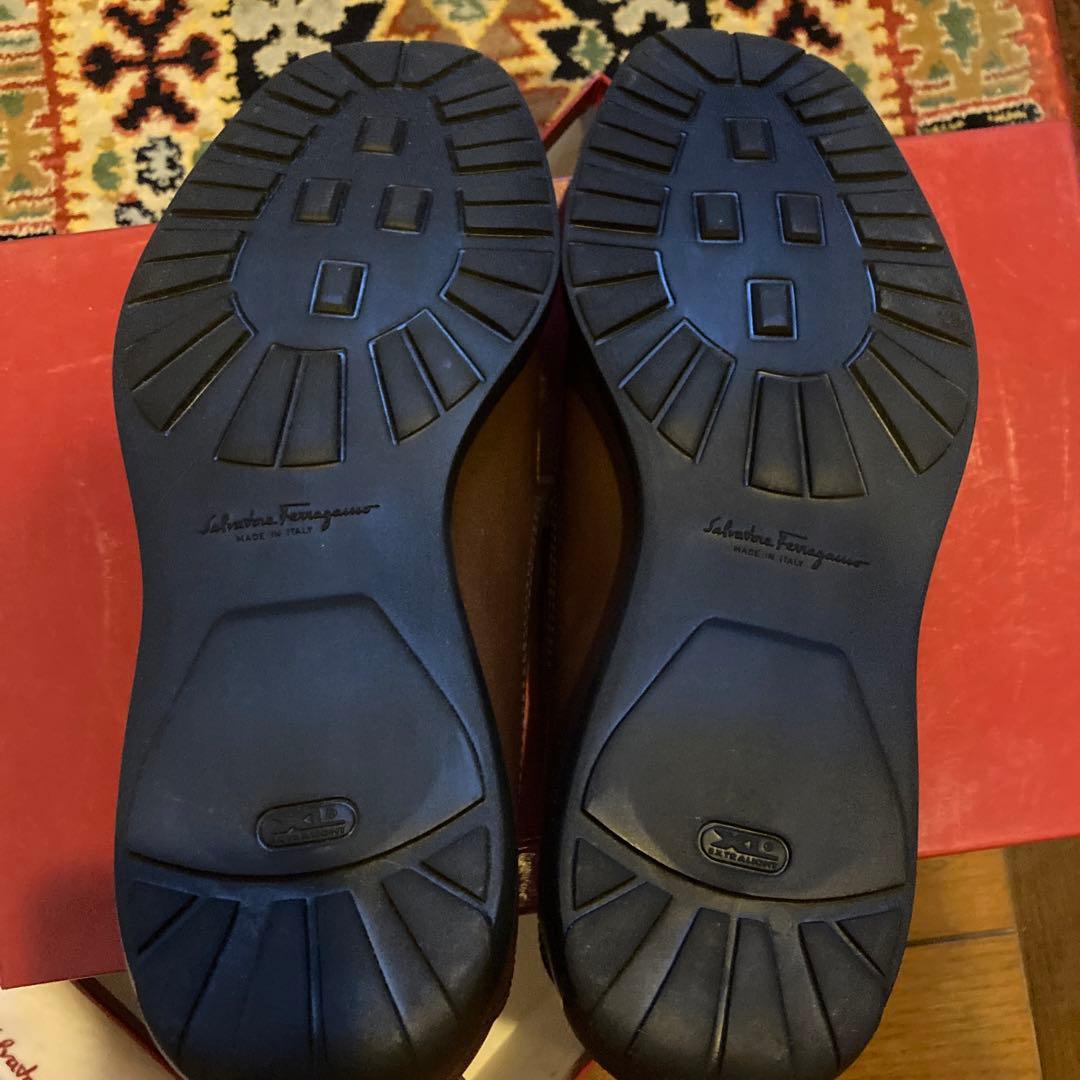 Salvatore Ferragamo ブラウン ドレスシューズ
