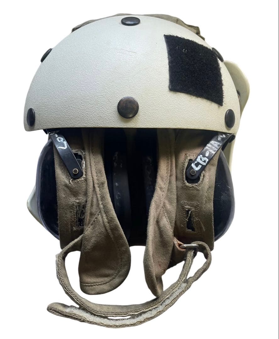 米軍海軍デッキクルー防音ヘルメットホワイト7-1\2サイズ