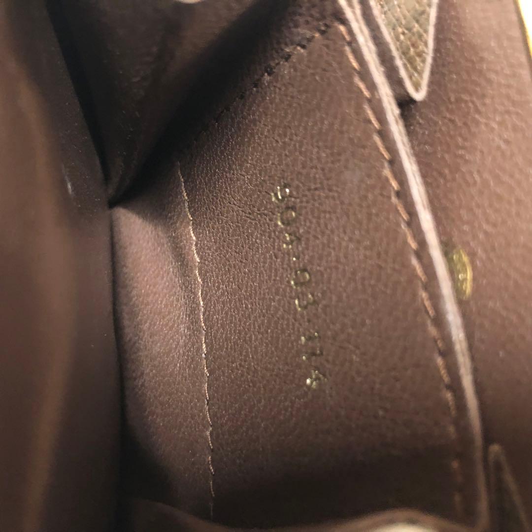 Ｎagi✨様 グッチ　ケース　がま口　GG 柄　PVC レザー