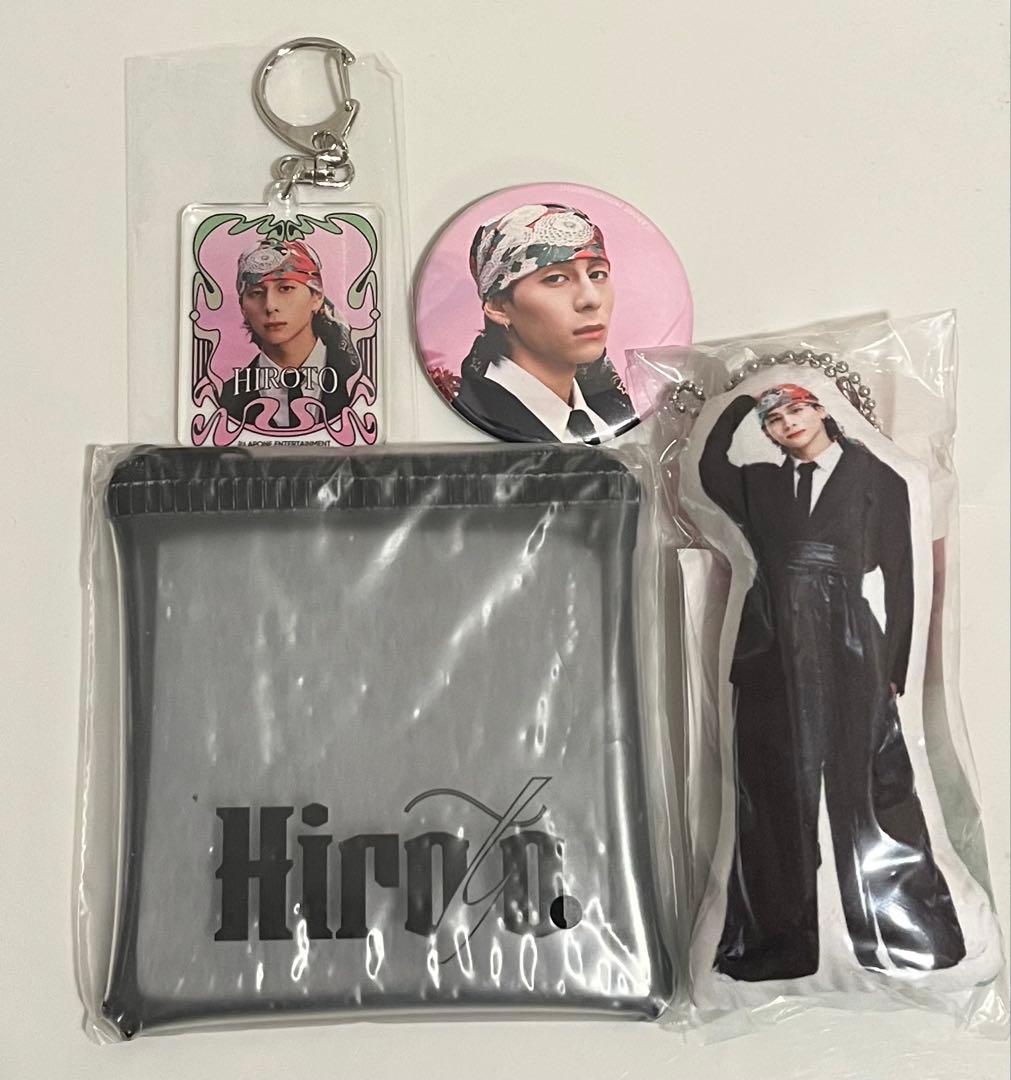 INI POPUP 西洸人 クリアポーチ　クッションキー　缶バッチ　アクキー