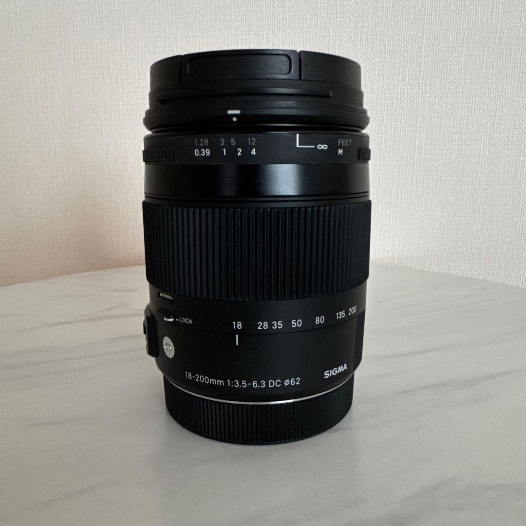 レンズ(ズーム) SIGMA 18-200mm F3.5-6.3 DC MACRO OS HSM