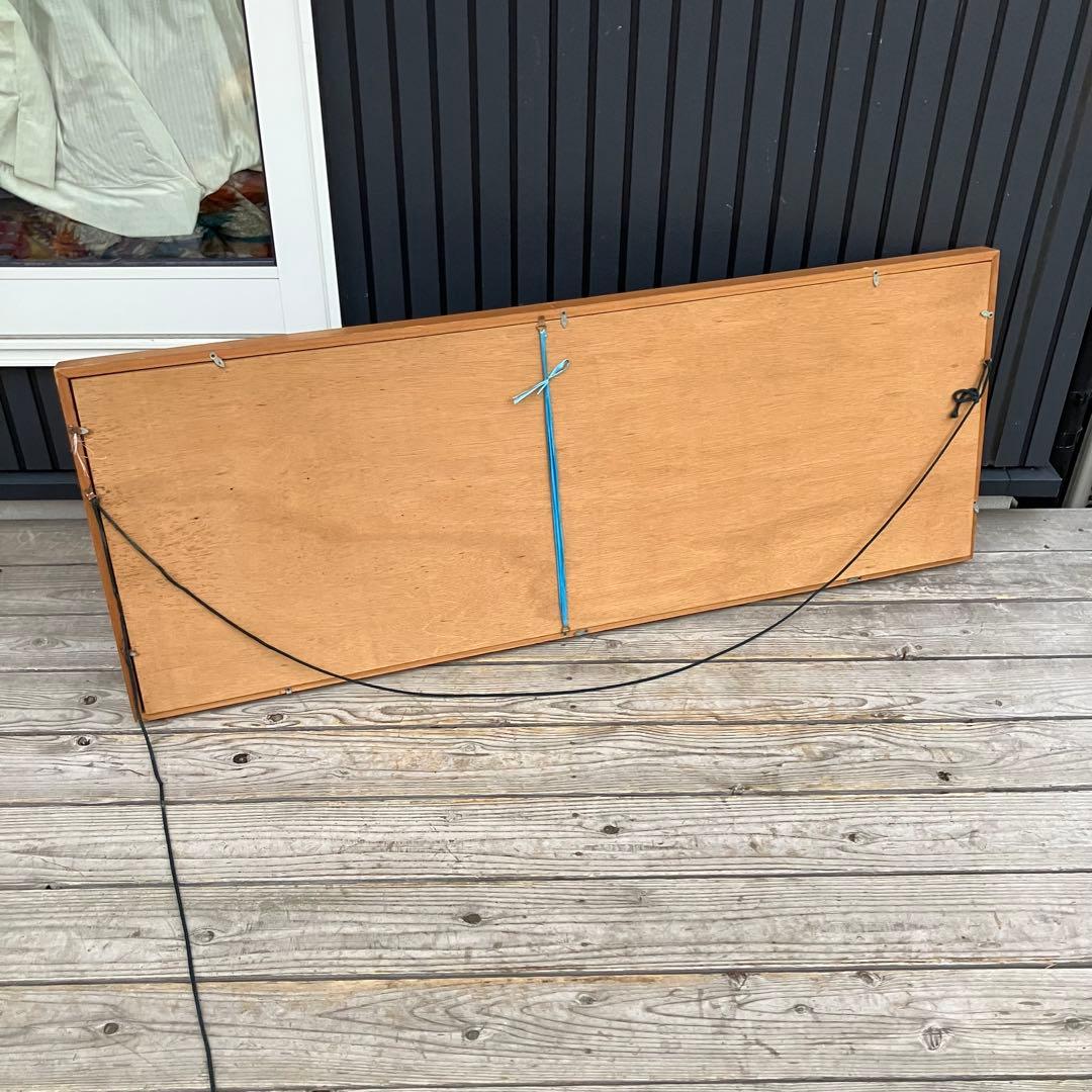 昭和レトロ 日本武将 模造刀 日本刀 鍔 武具 家紋 K24GP 壁掛け飾り額縁