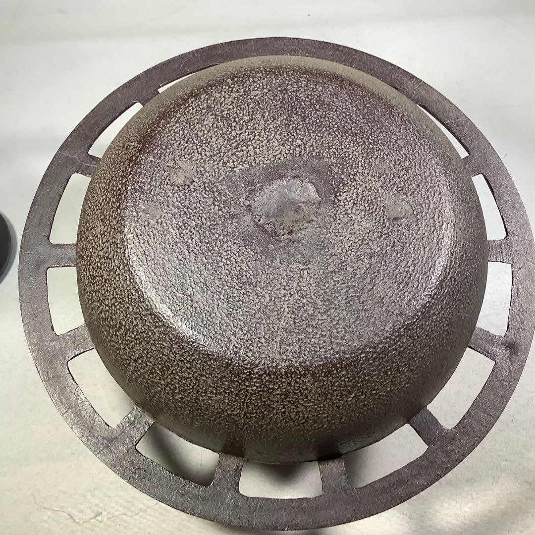 車軸釜　釜師　菊池政光　茶道具　送料無料