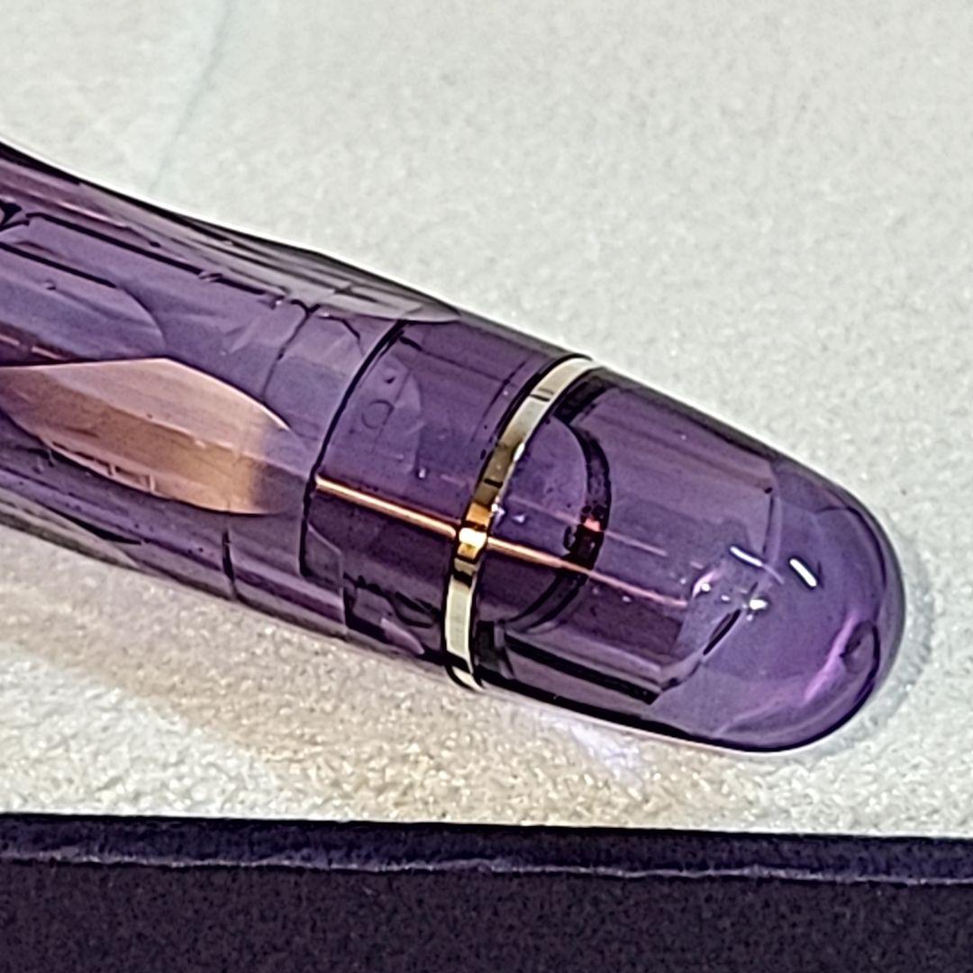 PLATINUM センチュリー　3776 万年筆 紫雲　美品