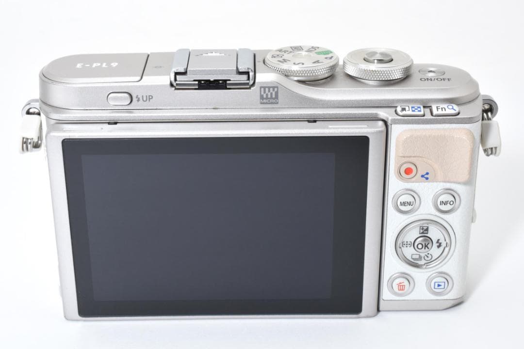 【超美品】OLYMPUS PEN E-PL9 EZ ダブルズームキット