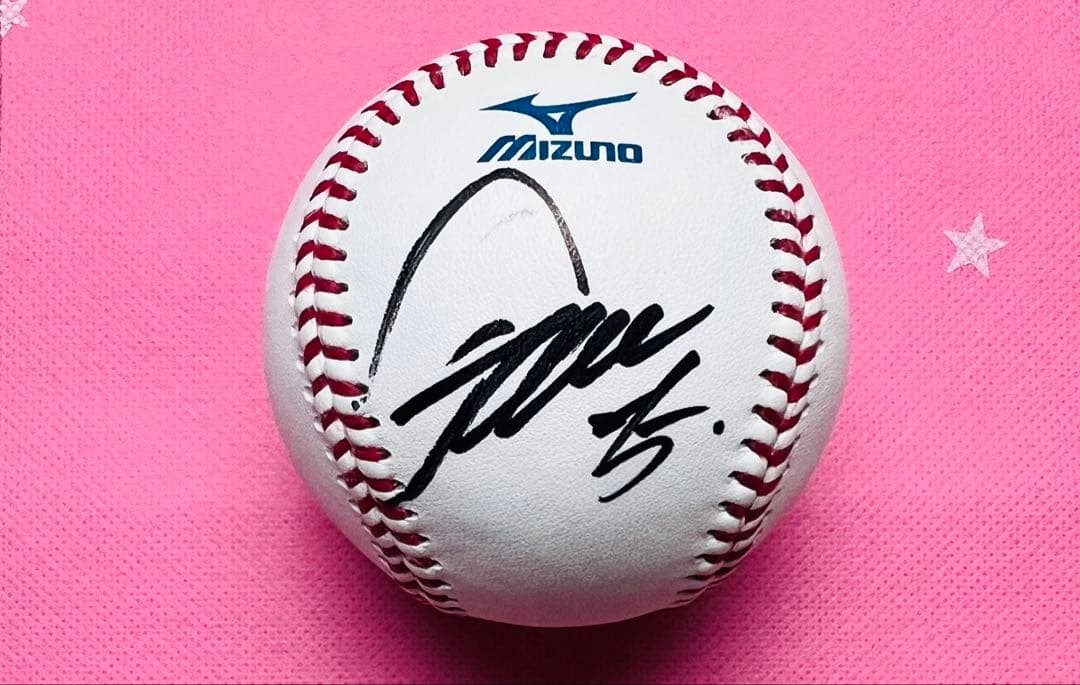 横浜DeNAベイスターズ 筒香嘉智選手♯25 直筆サインボール NPB統一試合球