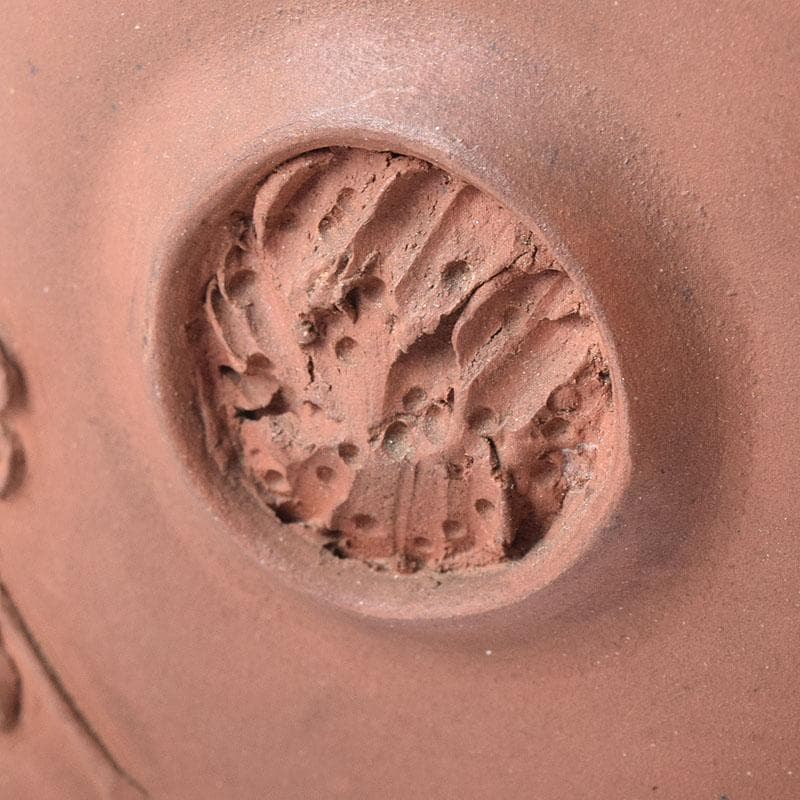 中国　紫砂　朱泥　梅文　急須　茶壷　在銘　M　R8774