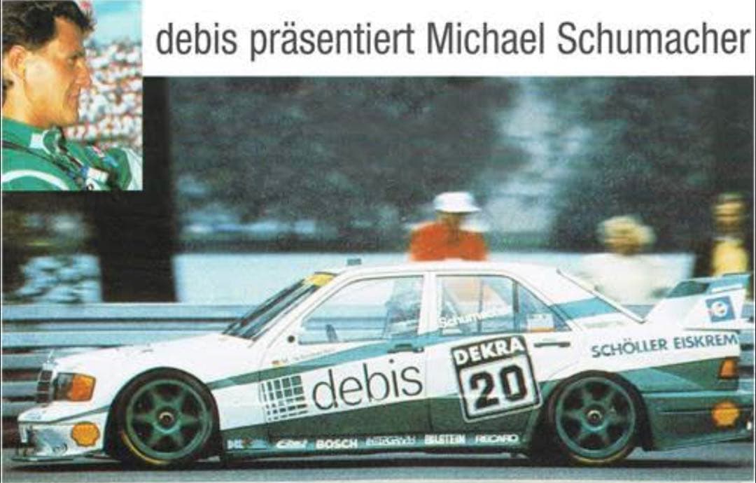 TSM 1/43 190E EVO2 1991 ミハイル・シューマッハ　ミニカー