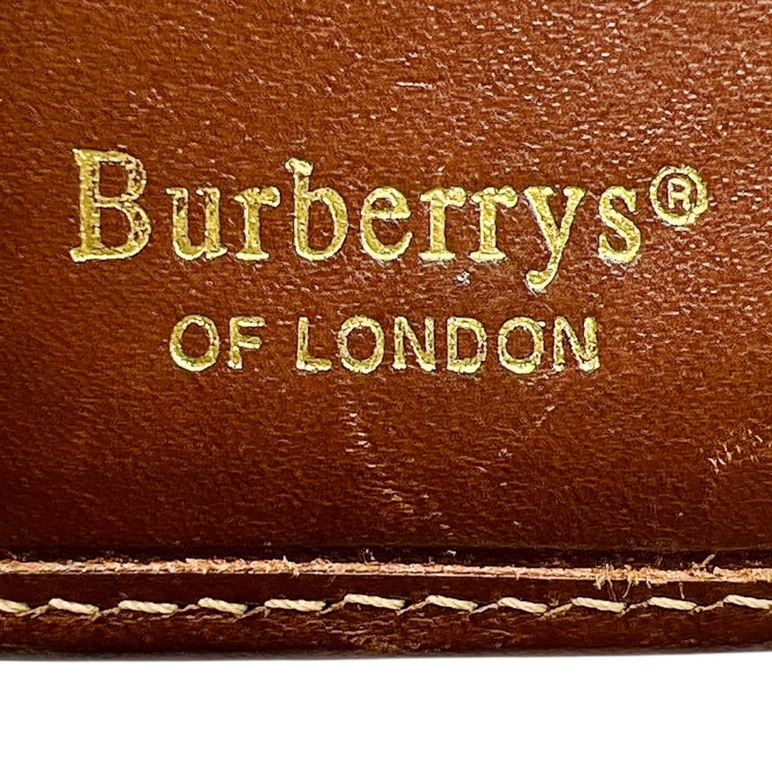 BURBERRY ノバチェック グリーン 折り財布 7713