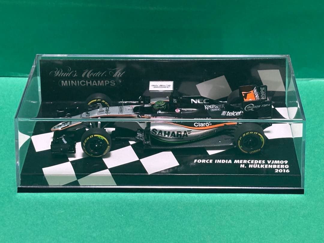 ミニチャンプス 1/43 フォースインディア VJM09 ニコ ヒュルケンベルグ