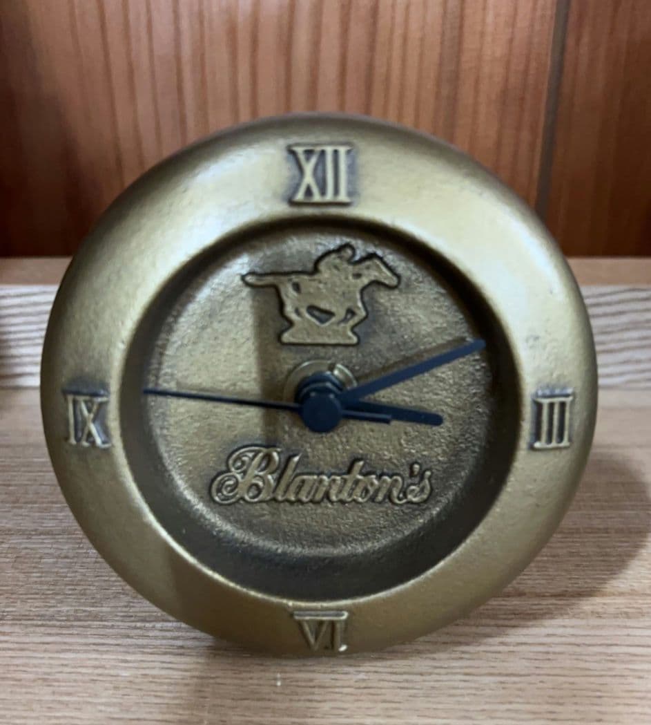 ブラントン Blanton's バーボンウイスキー 置き時計 希少