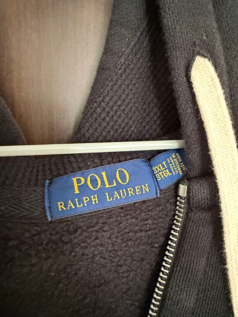 Polo Ralph Lauren ブラックパーカー 3XL