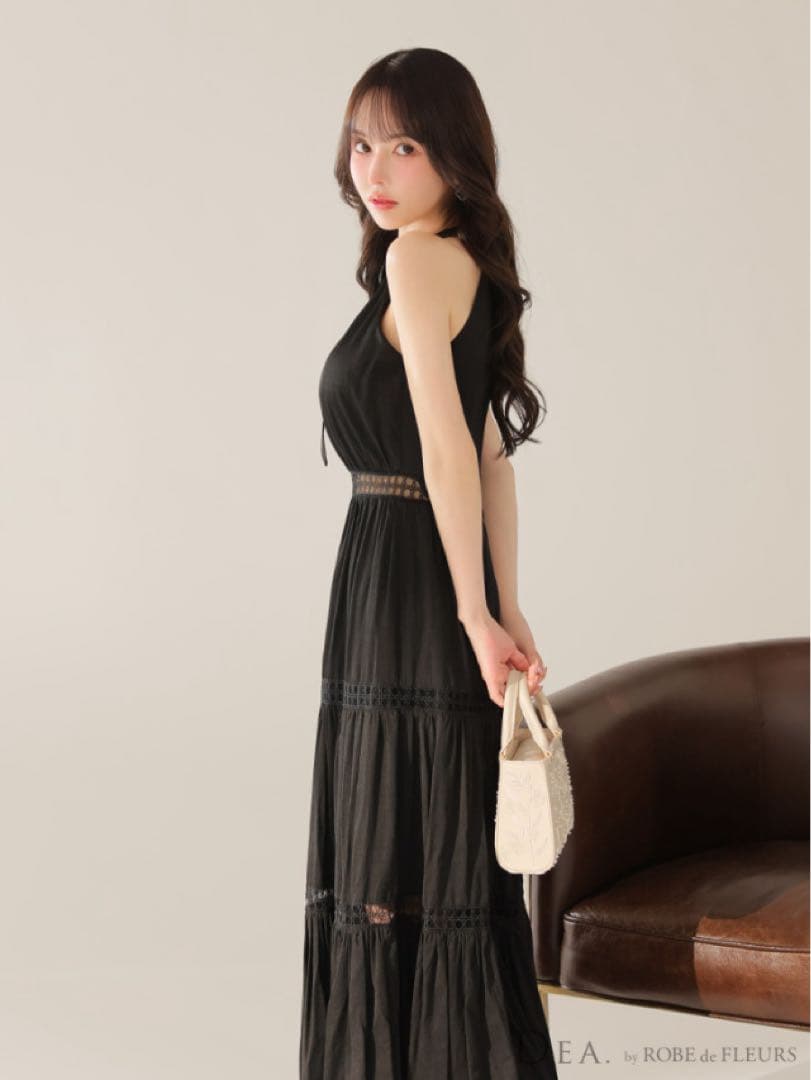 DE3479 4318ディアバイローブドフルールSuga エルケイ　キャバドレス