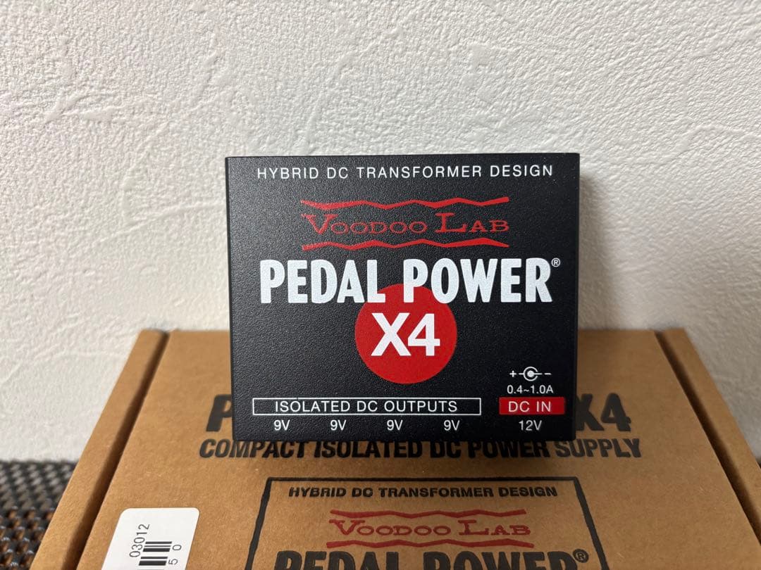 VOODOO LAB Pedal Power X4 エフェクター パワーサプライ