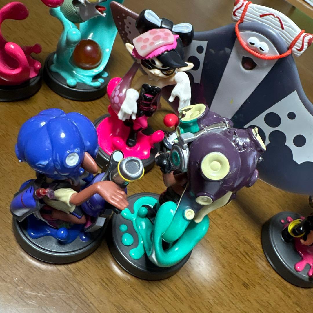 スプラトゥーン12個　amiibo