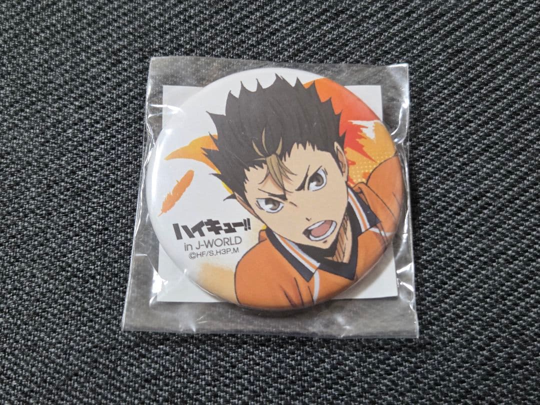 ハイキュー　西谷　缶バッジ