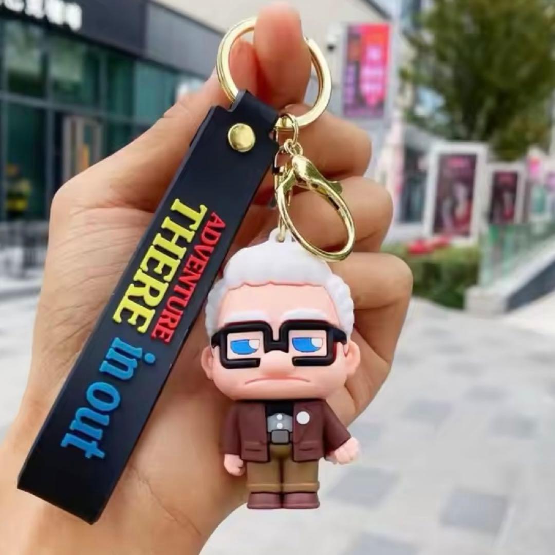 カールじいさんの空飛ぶ家 カール＆ラッセル キーホルダー ストラップ ２個セット