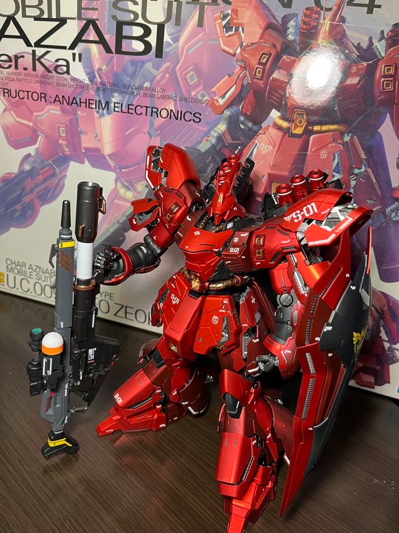 MG V er. ka サザビー　キャンディ塗装完成品