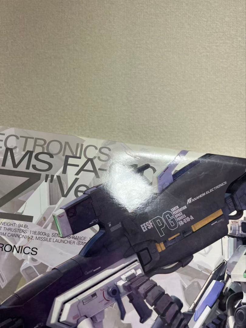 MG 1/100 FAZZ Ver.Ka「パーツ落ちあり」