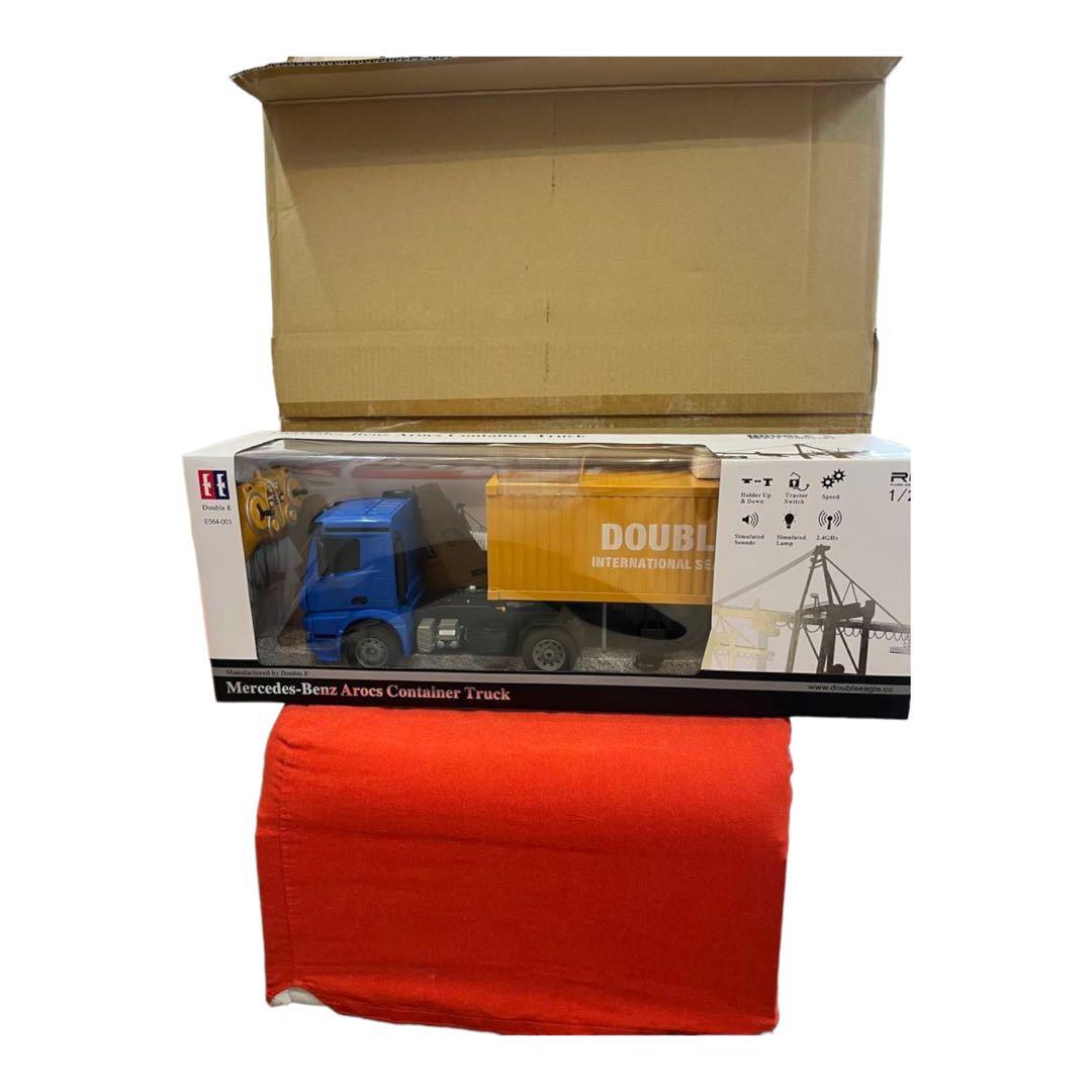 ラジコン　ダブルE  メルセデスベンツアクロスコンテナトラック