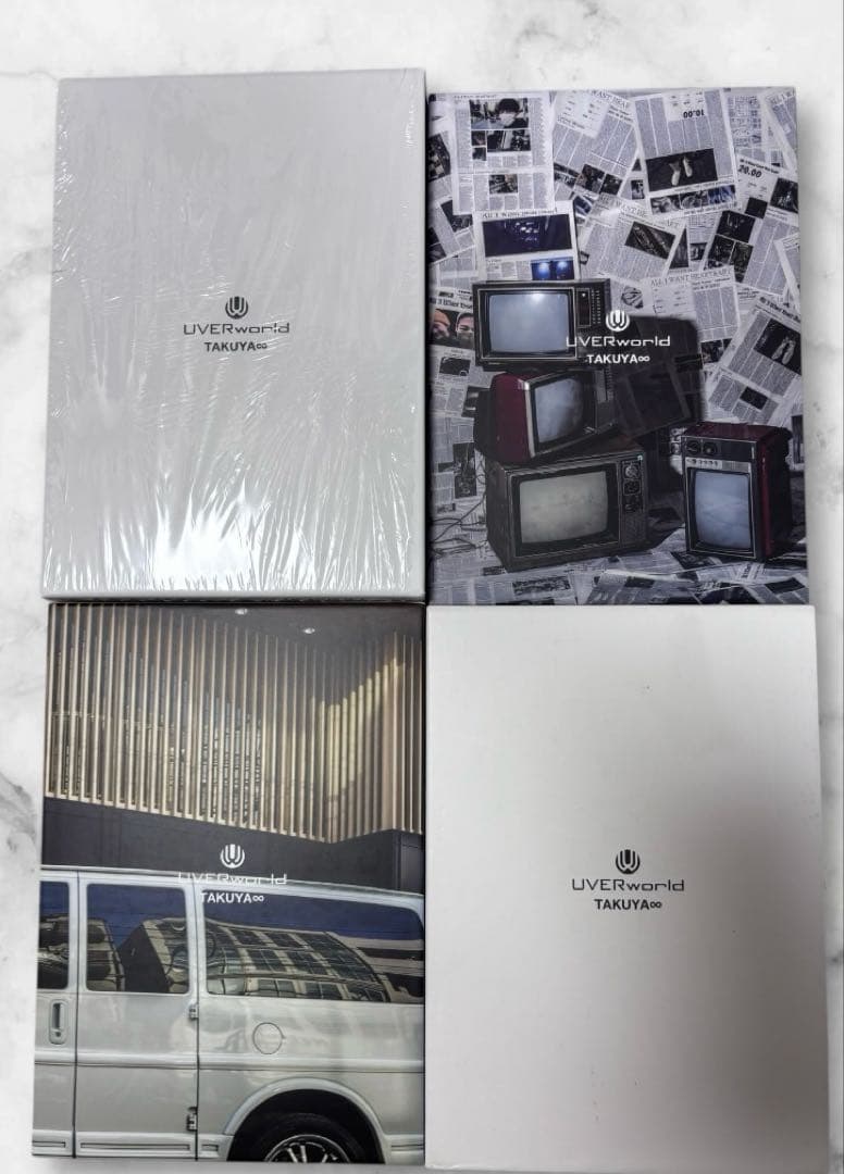 美品　UVERworld TAKUYA∞ブログ 本　全巻セット 4巻