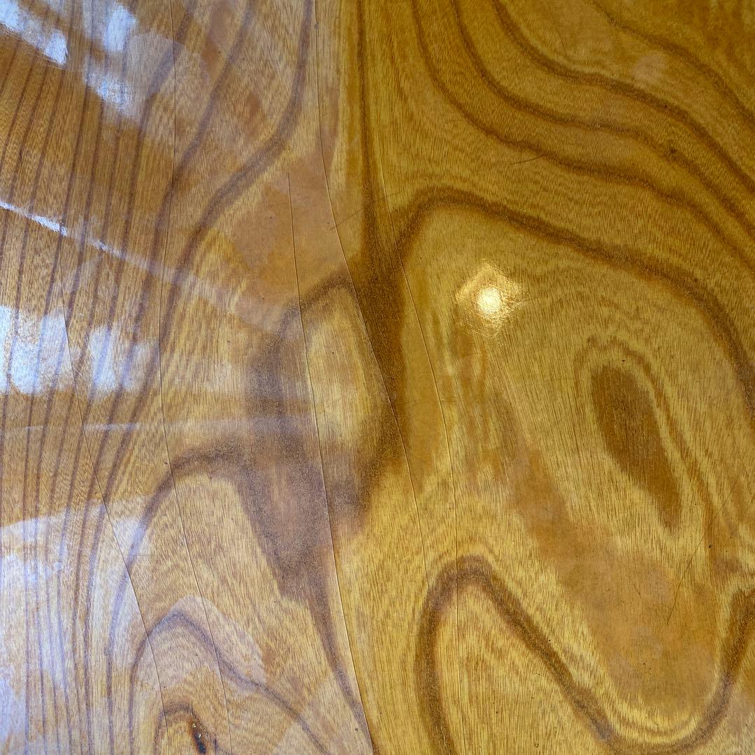 和室　ローテーブル　木目調 大きめ 木製座卓　　古家具　約７４✖️１２８✖️３２㎝