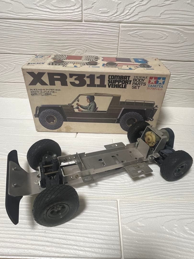 タミヤ当時物コンバットバギーXR311 RＣ中古ジャンク