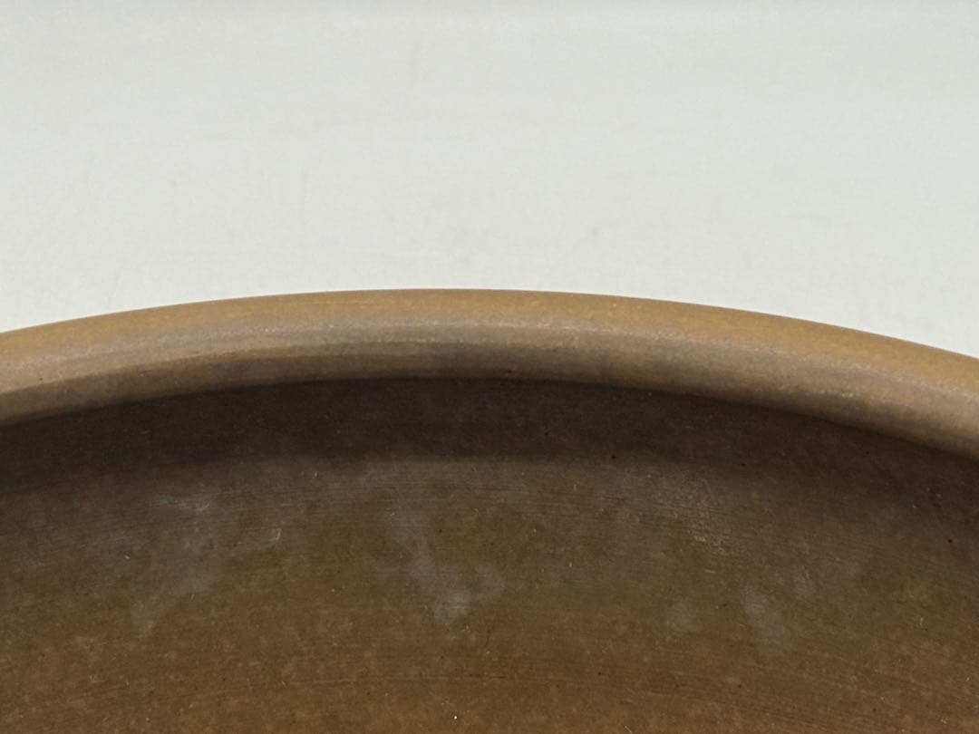 黄鍛泥　植木鉢　祐太郎造　送料込み260125