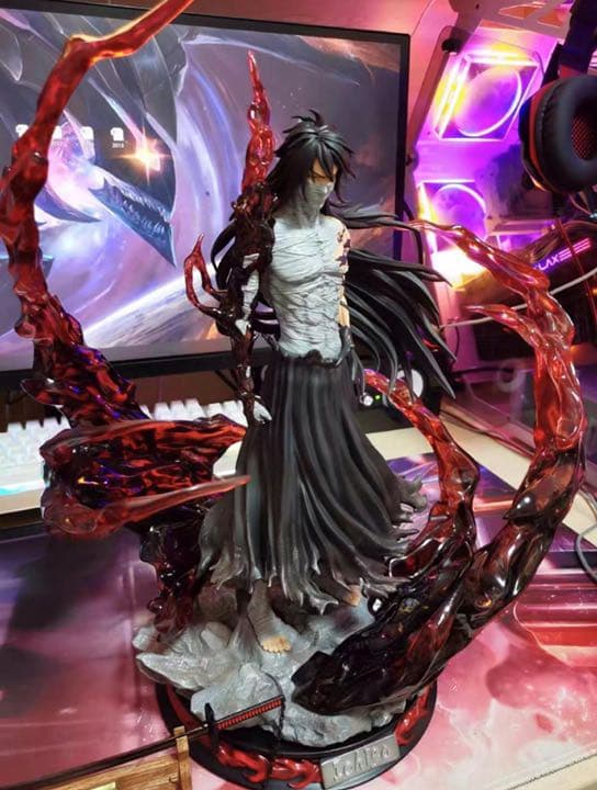 BLEACH 黒衣少年図 黒崎一護 ガレージキット ガレキ スタチュー⑩