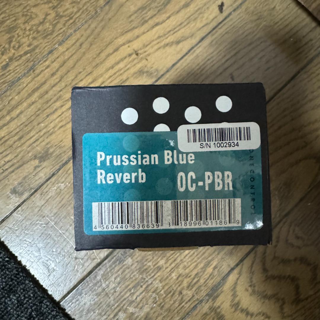 One Control Prussian Blue Reverb アダプター付き