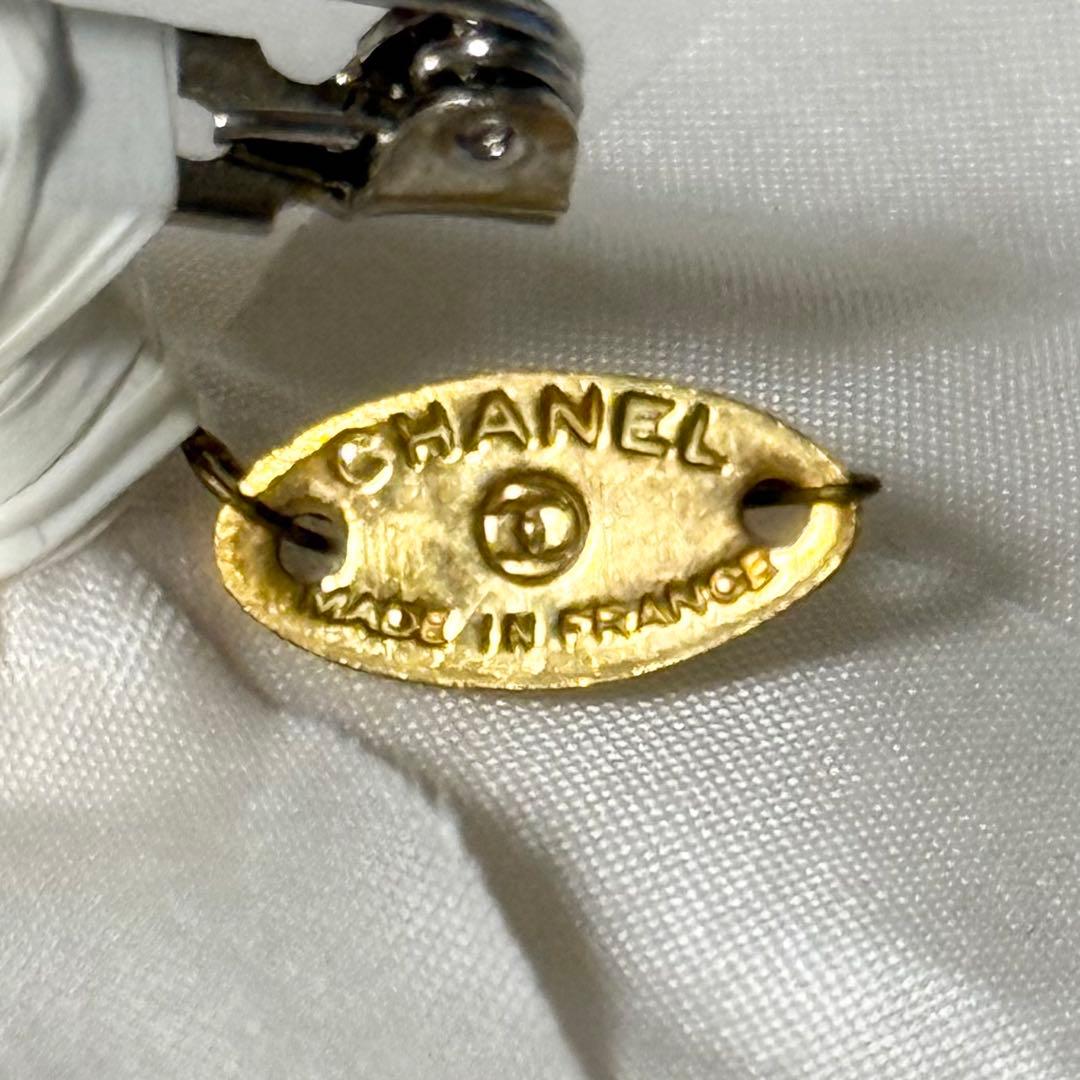美品 CHANEL シャネル カメリア ブローチ コサージュ フラワー 白