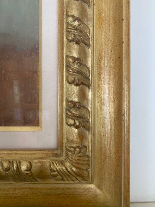 豪華　大型　アンティーク額縁　クラッシック　ゴールド　インテリア