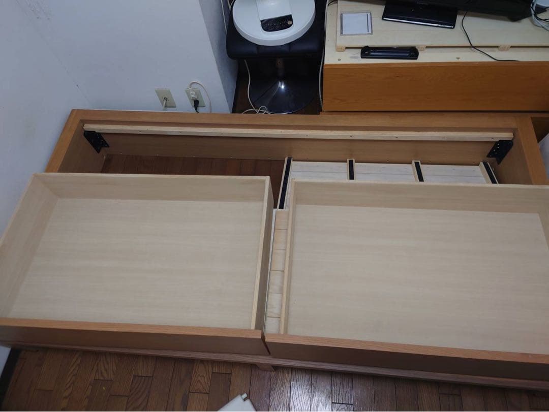 【直接引き取り可】MUJI 無印⭐︎収納ベッド　シングル　（廃盤）