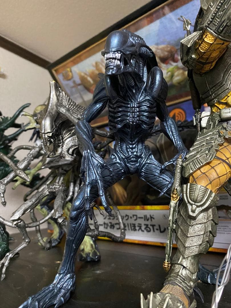 T*7様 エイリアン プレデリアン プレデター フィギュア セット 一応16日ま