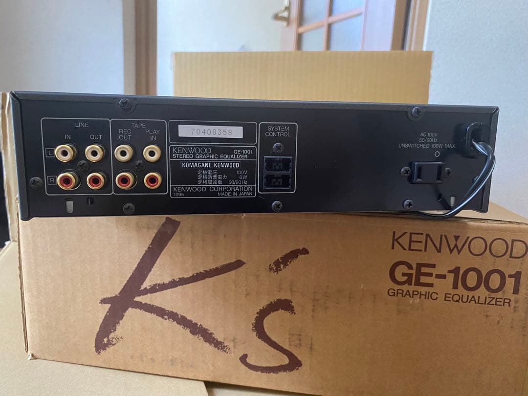 KENWOOD　GE-1001イコライザー