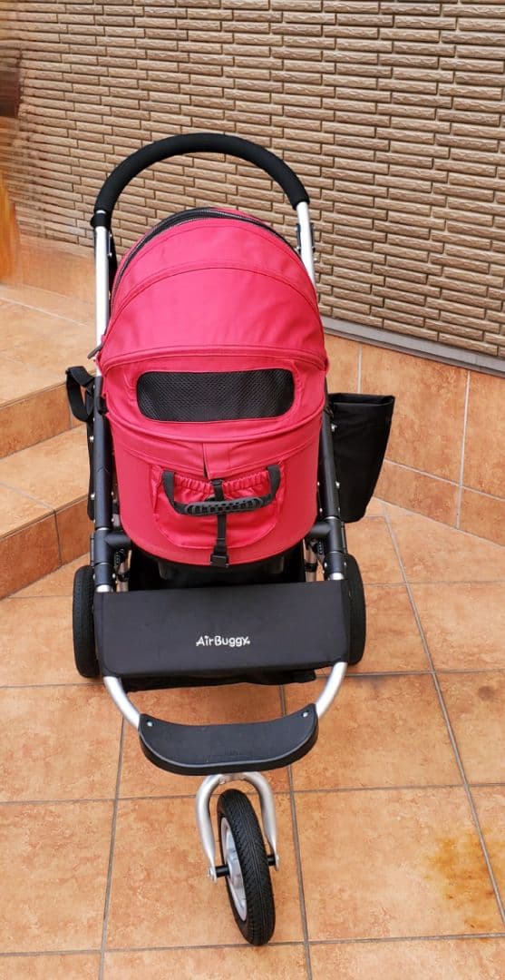 さ*ん様 AirBuggy for Dog DOME2 赤 中古美品
