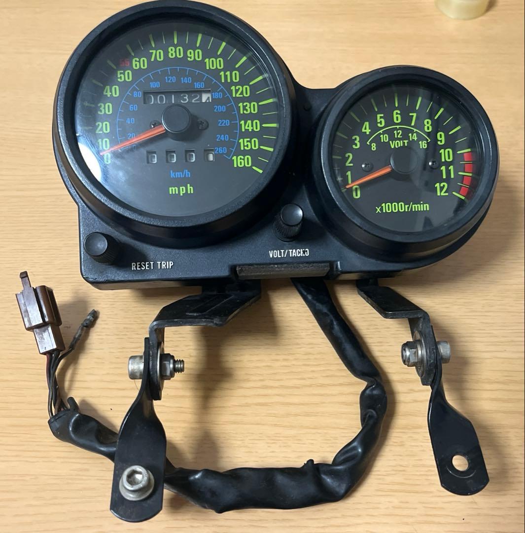 【希少】GPz750turbo GPz1100 純正メーター 260Km/h