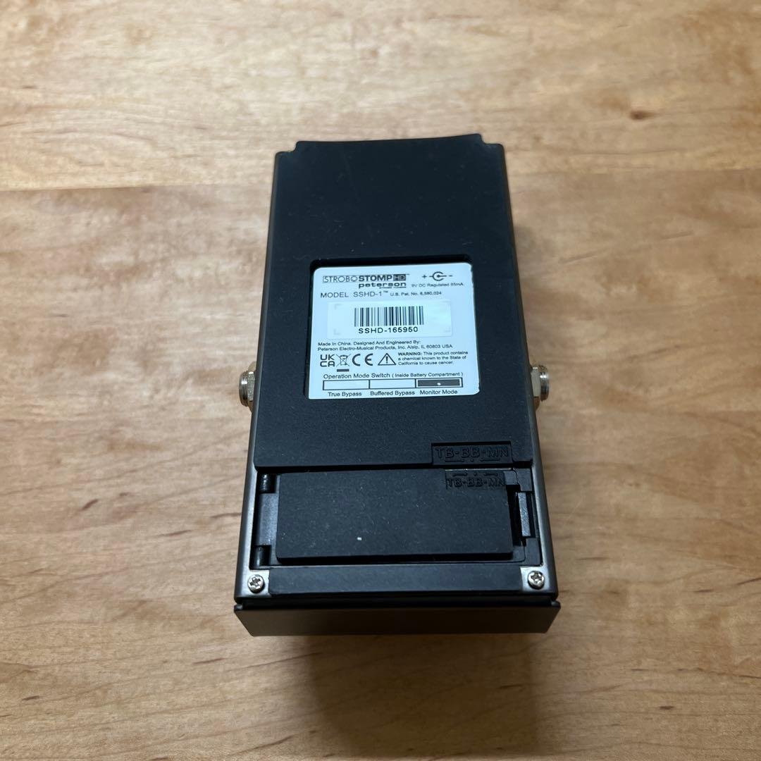 peterson STROBOSTOMP HD ギターチューナー